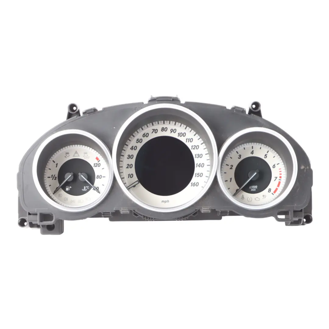 Mercedes C207 Petrol Instrument Cluster Speed Meter Clocks Automatic - SKU RHD-A2129007229 - Part number A2129007229