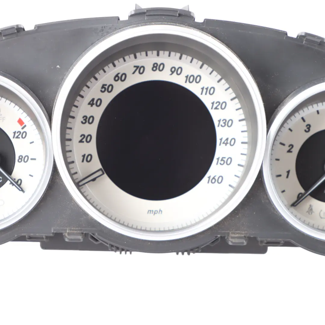 Mercedes C207 Petrol Instrument Cluster Speed Meter Clocks Automatic - SKU RHD-A2129007229 - Part number A2129007229