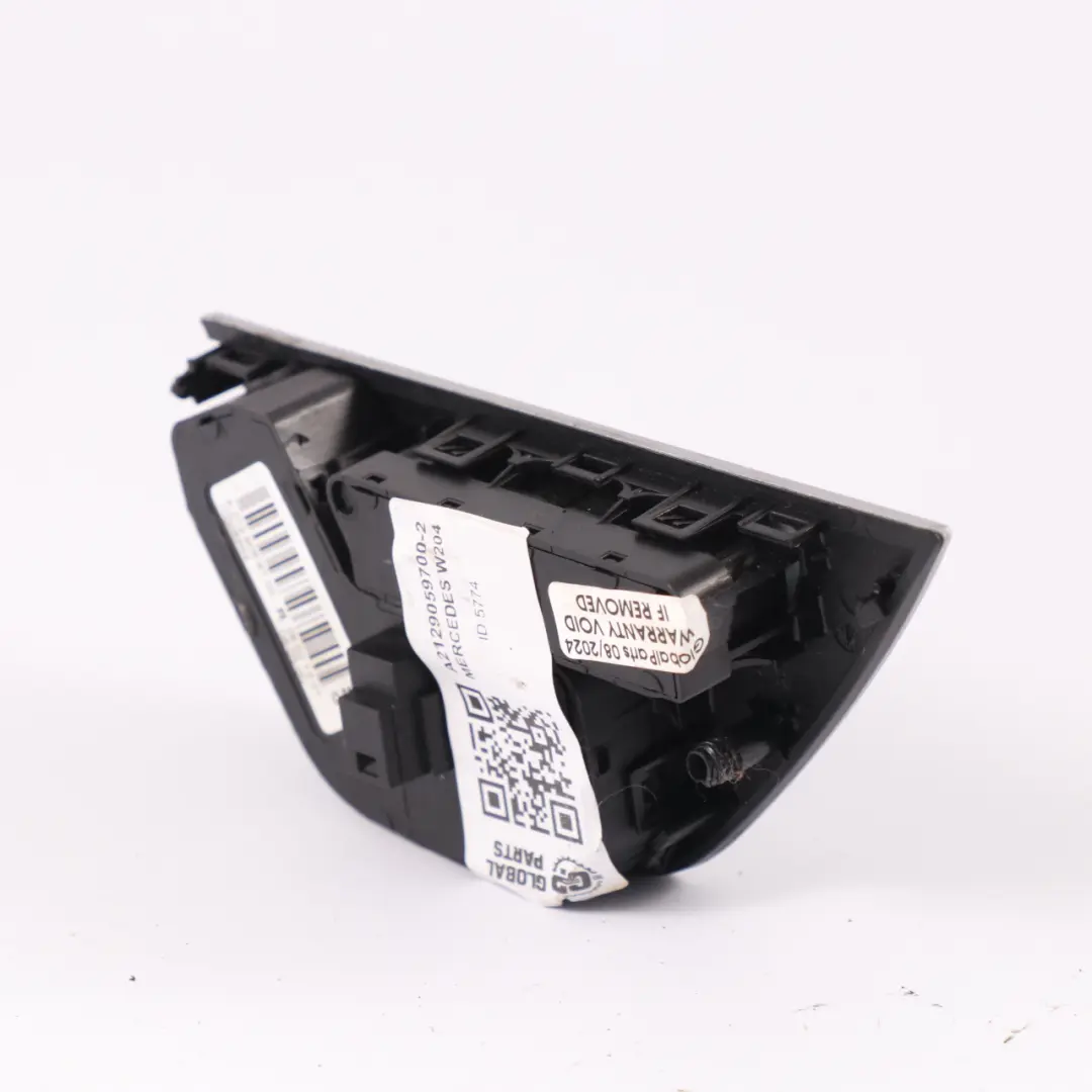 Mercedes W204 W212 Panneau Commandes Droit Siège Ajustable Mémoire - SKU A2129059700-2 - Numéro de pièce A2129059700