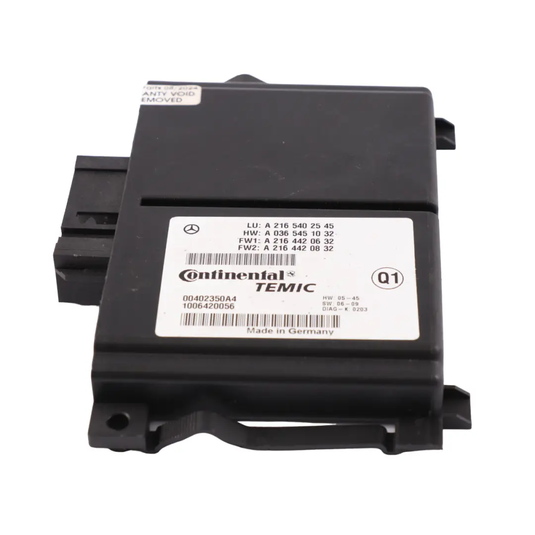 Mercedes C216 W221 Distronic Sensore Radar Modulo controllo - SKU A2165402545 - Numero di parte A2165402545