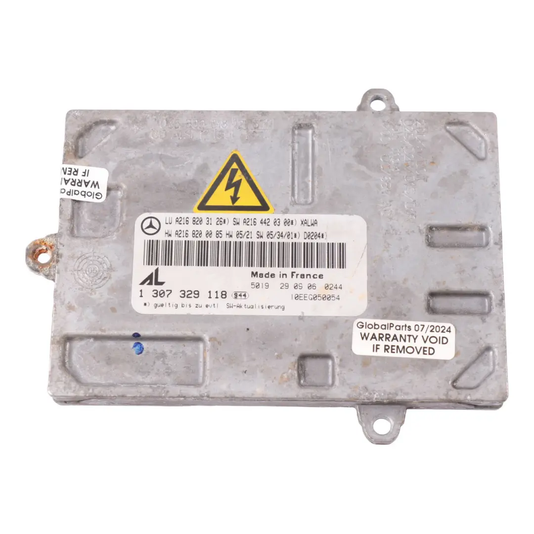 Przetwornica Xenon do Mercedes W221 o numerze A2168203126 Mercedes W221 Przetwornica Xenon - SKU A2168203126 - Numer Części A2168203126