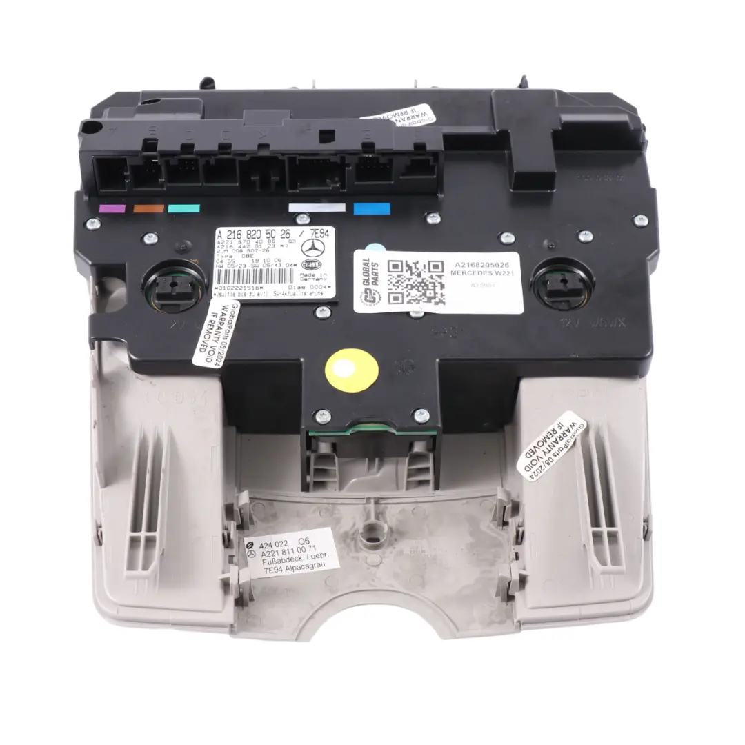  Roof Light Mercedes C216 W221 Reading Lamp Interior Switch Panel - SKU A2168205026 - Part number A2168205026
