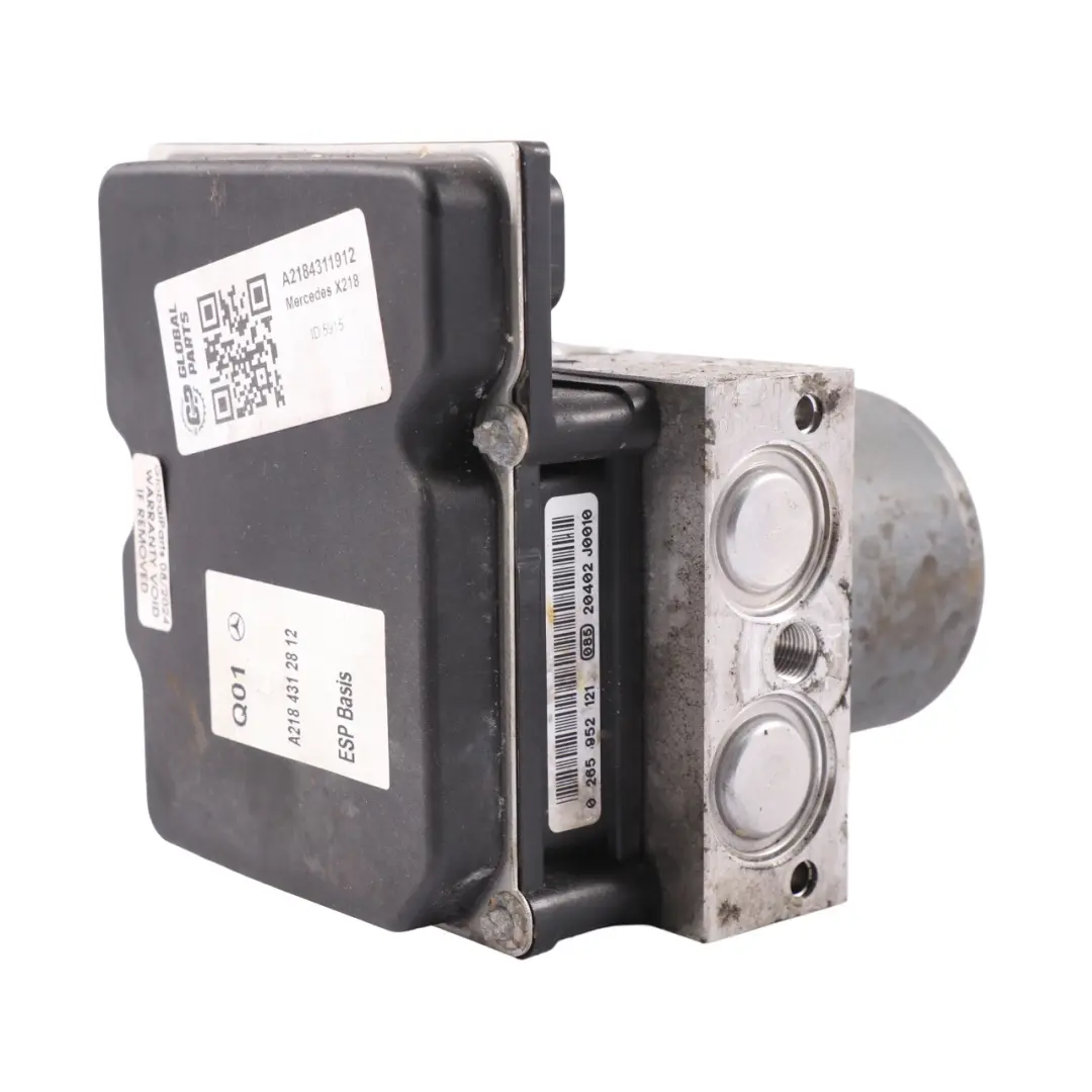 Mercedes X218 ABS Bomba Unidad de Control de Frenado Módulo - SKU A2184311912 - Número de pieza A2184311912