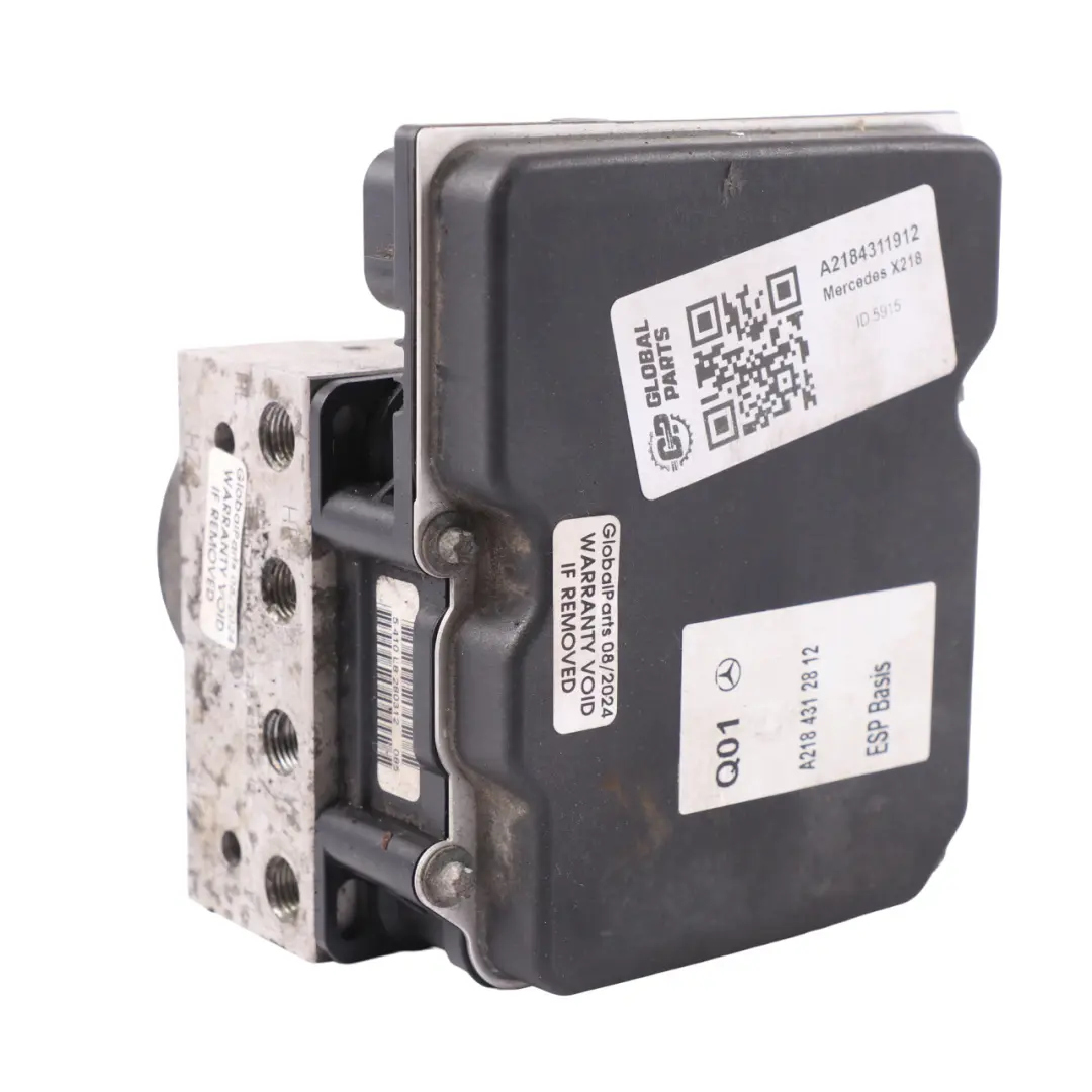 Mercedes X218 ABS Bomba Unidad de Control de Frenado Módulo - SKU A2184311912 - Número de pieza A2184311912