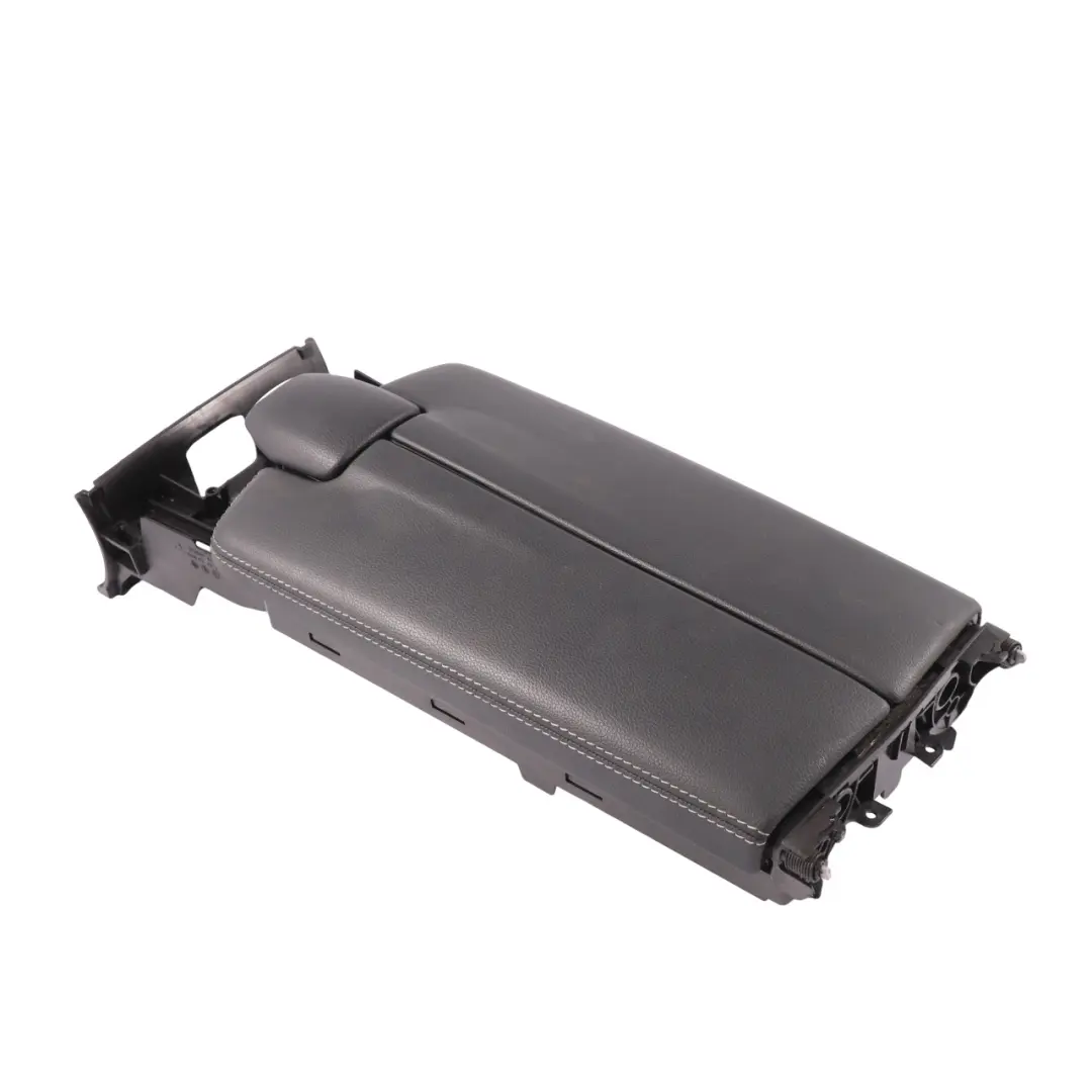 Front Centre Console Armrest Black Leather Panel Trim to Mercedes X218 with Part number A2186800096 Mercedes X218 Front Centre Console Armrest Black Leather Panel Trim - SKU A2186800096 - Part number A2186800096