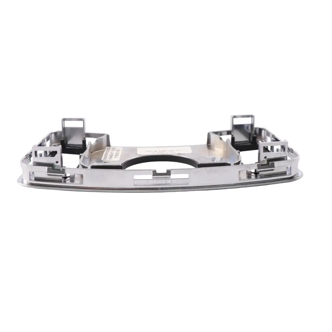 Mercedes X218 Radio Control Unit Frame Cover Trim Panel Black - SKU A2186805907 - Part number A2186805907