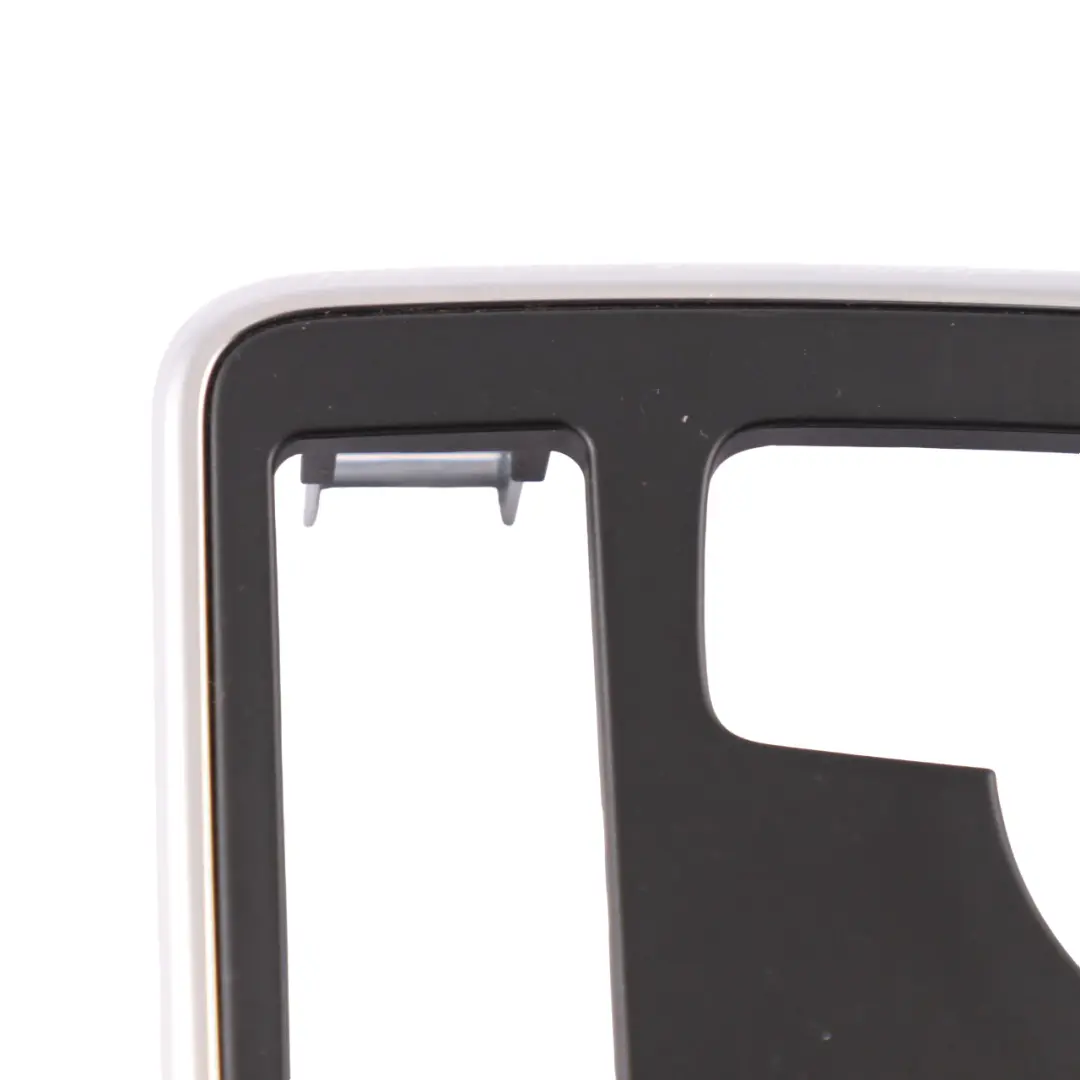 Mercedes X218 Radio Control Unit Frame Cover Trim Panel Black - SKU A2186805907 - Part number A2186805907