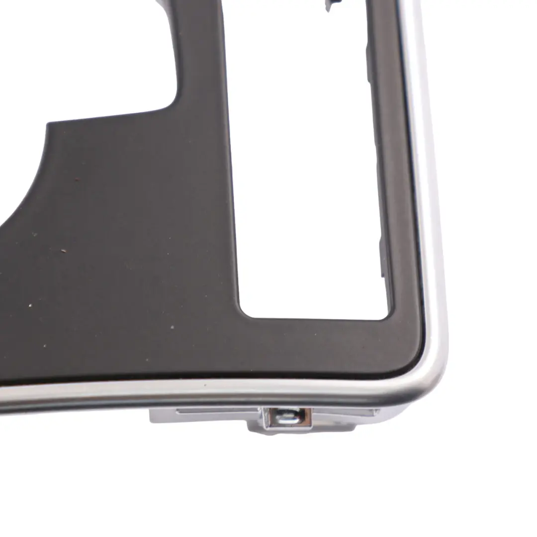 Mercedes X218 Radio Control Unit Frame Cover Trim Panel Black - SKU A2186805907 - Part number A2186805907