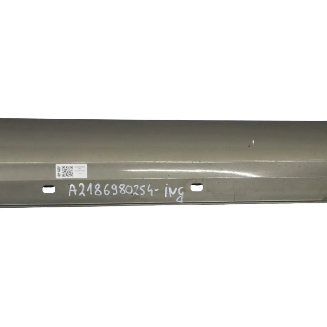 Bas porte jupe latérale droite Gris Indium Métallisé - 963 pour Mercedes CLS X218 à propos du numéro de pièce A2186980254 Mercedes CLS X218 Bas porte jupe latérale droite Gris Indium Métallisé - 963 - SKU A2186980254-ING - Numéro de pièce A2186980254