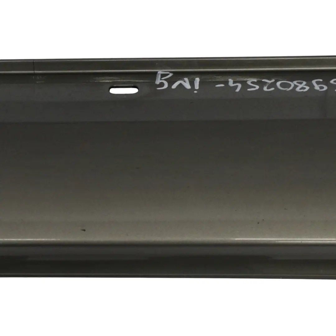 Door Sill Side Skirt Right O/S Indium Grey Metallic - 963 to Mercedes CLS X218 with Part number A2186980254 Mercedes CLS X218 Door Sill Side Skirt Right O/S Indium Grey Metallic - 963 - SKU A2186980254-ING - Part number A2186980254