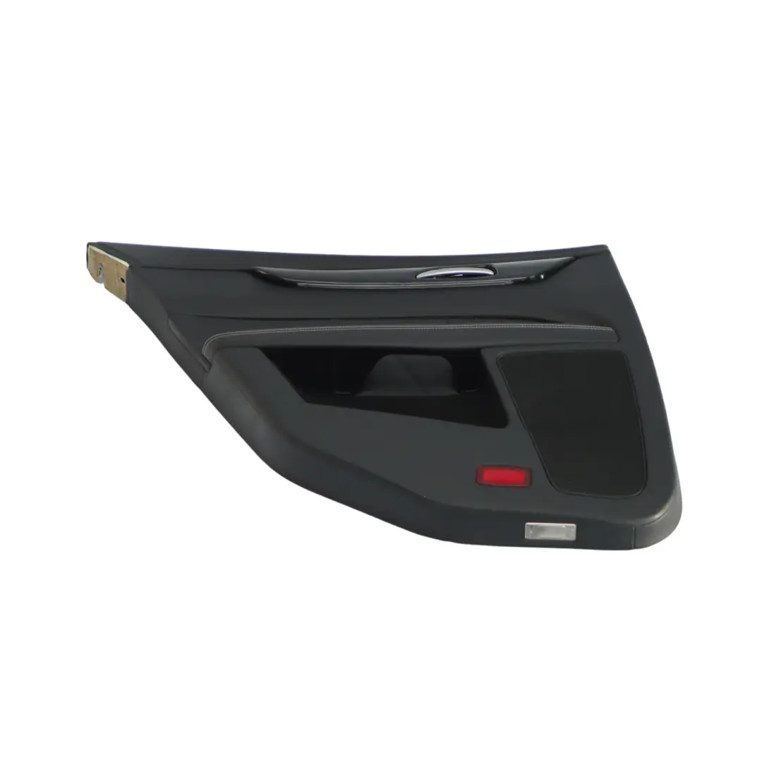 Rivestimento della scheda della porta posteriore sinistra pelle per Mercedes X218 con numero di parte A2187300170 Mercedes X218 Rivestimento della scheda della porta posteriore sinistra pelle - SKU A2187300170 - Numero di parte A2187300170