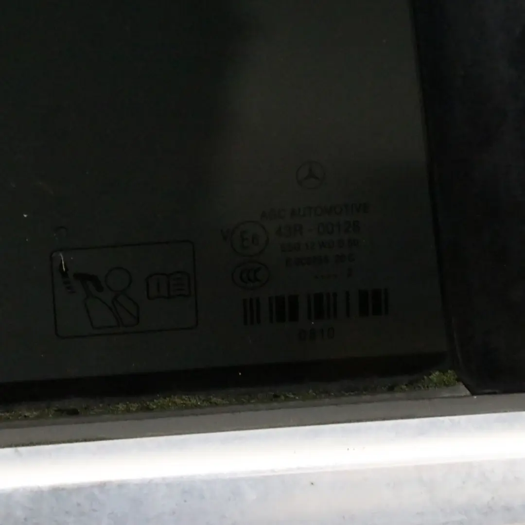 Mercedes CLS C218 X218 Door Rear Right O/S Indium Grey Metallic - 963 - SKU A2187301205-ING - Part number A2187301205