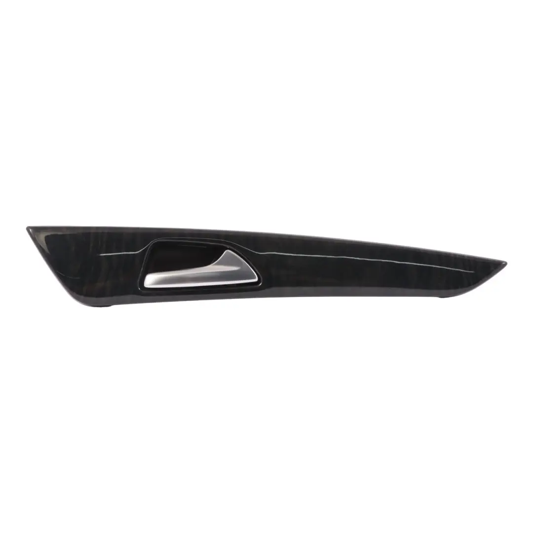 Mercedes X218 Maniglia della porta interna destra Tiro presa Legno frassino nero - SKU A2187303080 - Numero di parte A2187303080