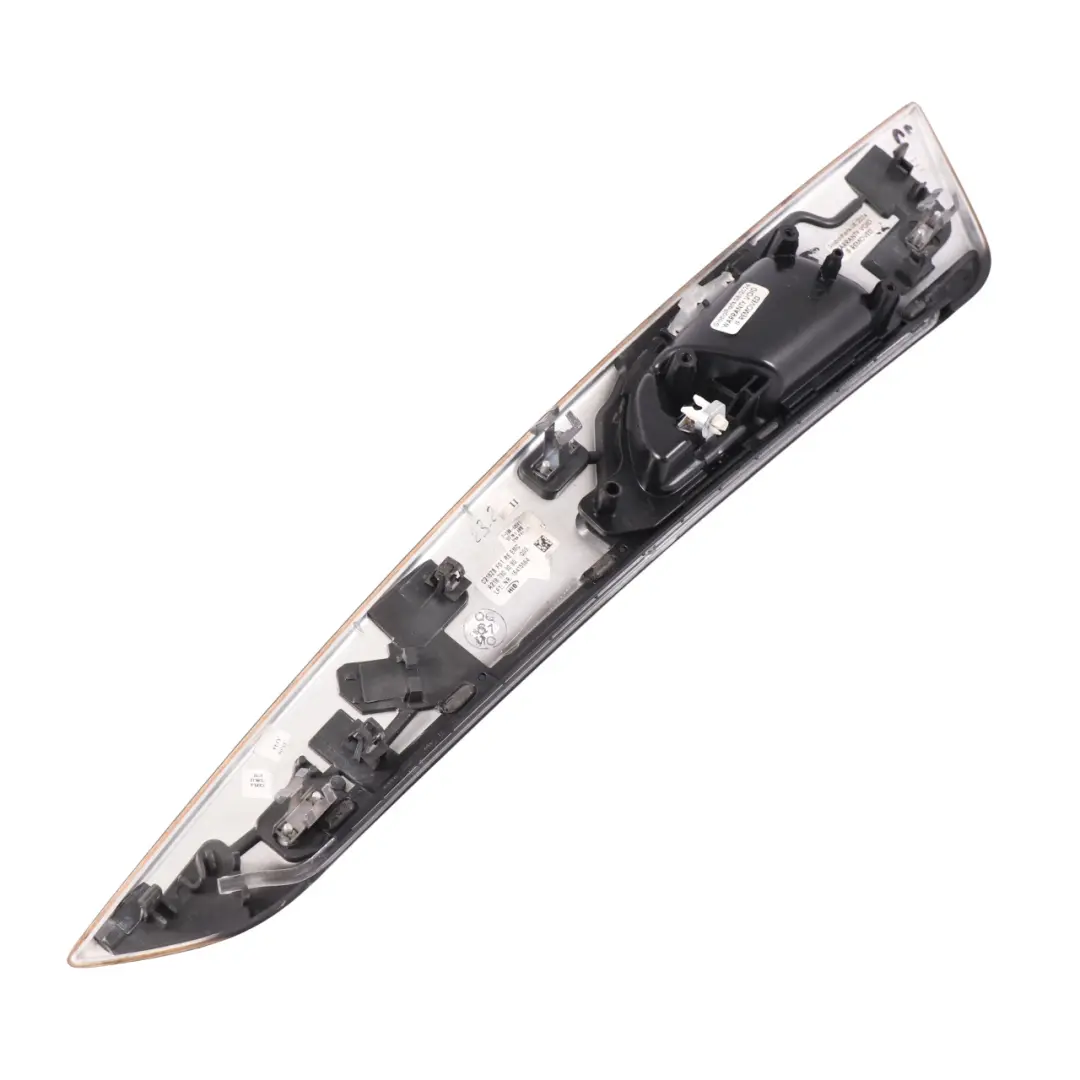 Mercedes X218 Maniglia della porta interna destra Tiro presa Legno frassino nero - SKU A2187303080 - Numero di parte A2187303080