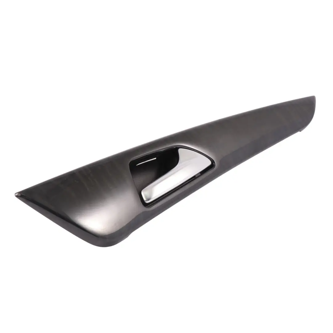 Mercedes X218 Maniglia della porta interna destra Tiro presa Legno frassino nero - SKU A2187303080 - Numero di parte A2187303080