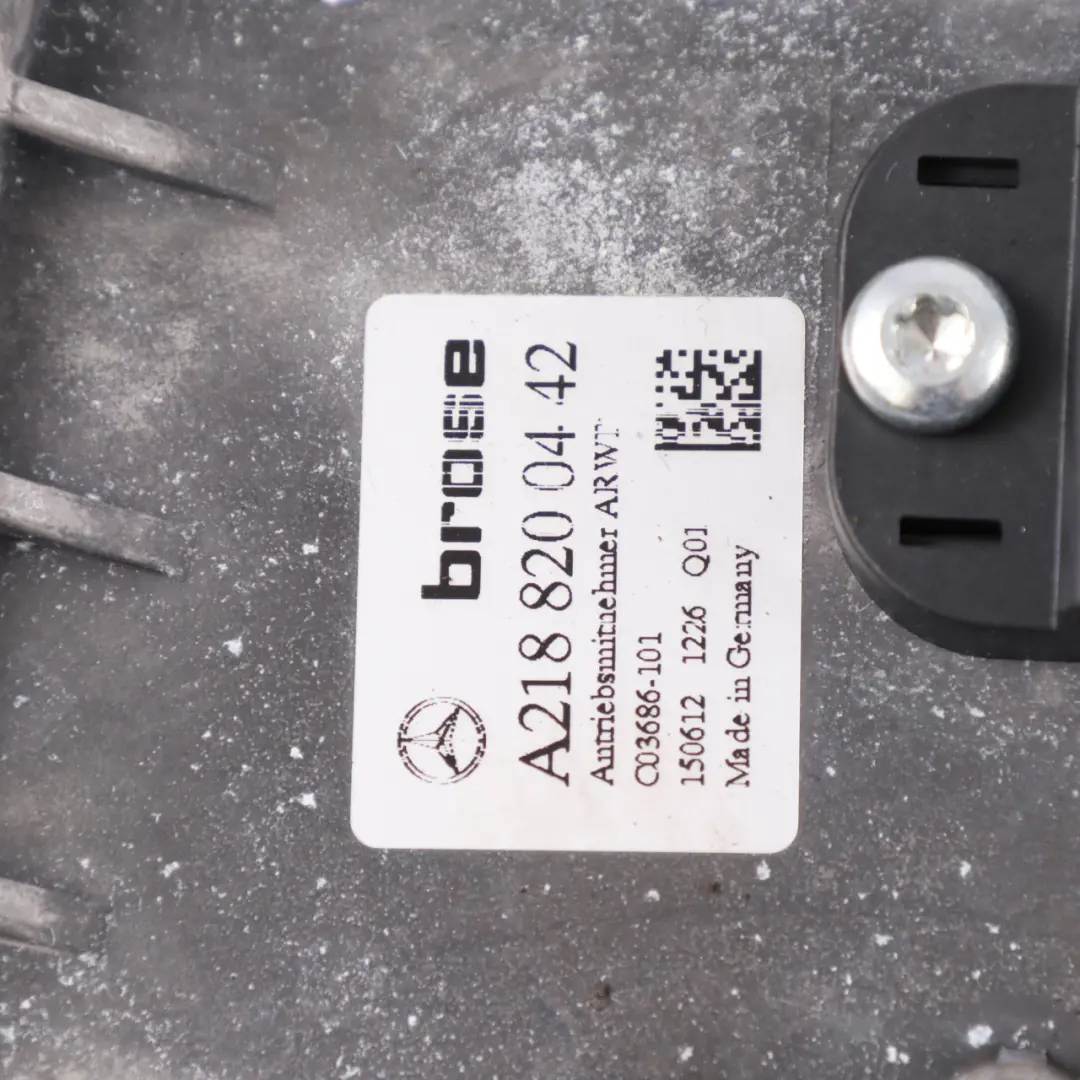 CLS350 Trunk Lid Automatic Closing Motor Mechanism to Mercedes X218 with Part number A2048203042 Mercedes X218 CLS350 Trunk Lid Automatic Closing Motor Mechanism - SKU A2188200442 - Part number A2048203042