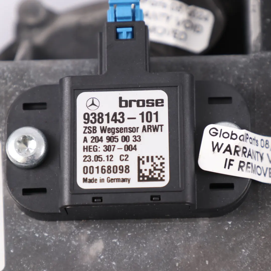 Mercedes X218 CLS350 Trunk Lid Automatic Closing Motor Mechanism - SKU A2188200442 - Part number A2048203042