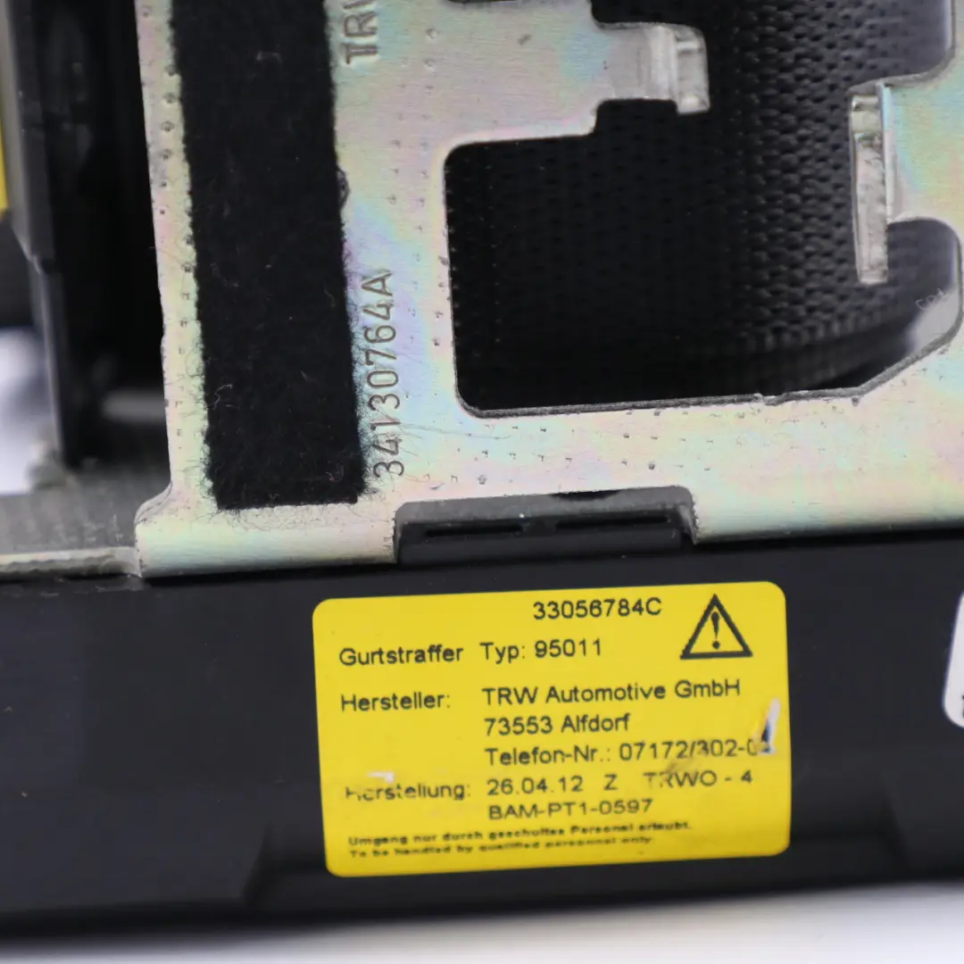 Mercedes X218 Hinten Links Oberer Sicherheitsgurt Schwarz - SKU A2188601185 - Teilenummer A2188601185