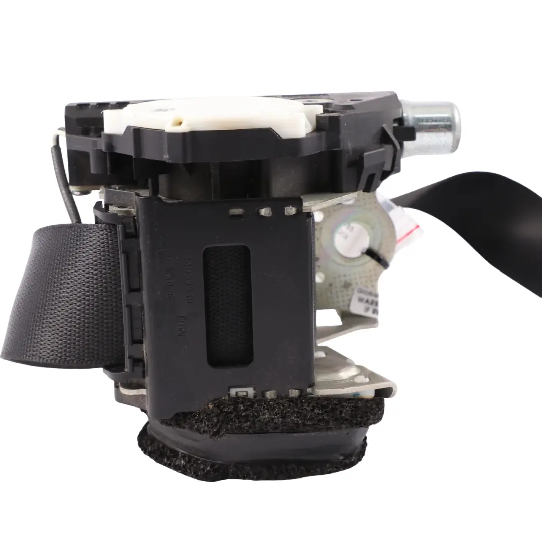 Left N/S Upper Seat Belt Black to Mercedes X218 Rear with Part number A2188601185 Mercedes X218 Rear Left N/S Upper Seat Belt Black - SKU A2188601185 - Part number A2188601185