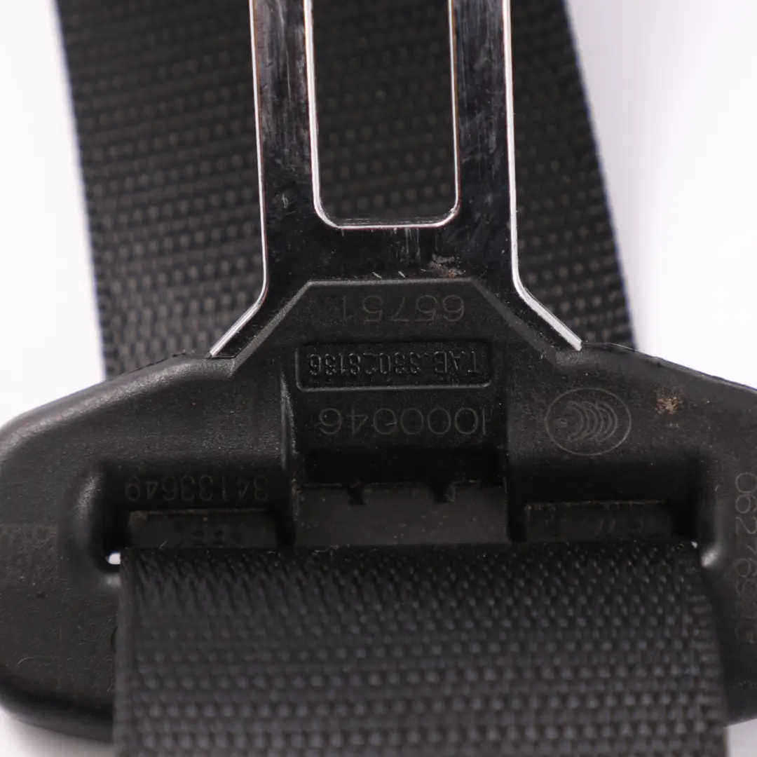 Mercedes X218 Rear Right O/S Upper Safety Seat Belt Black - SKU A2188601285 - Part number A2188601285