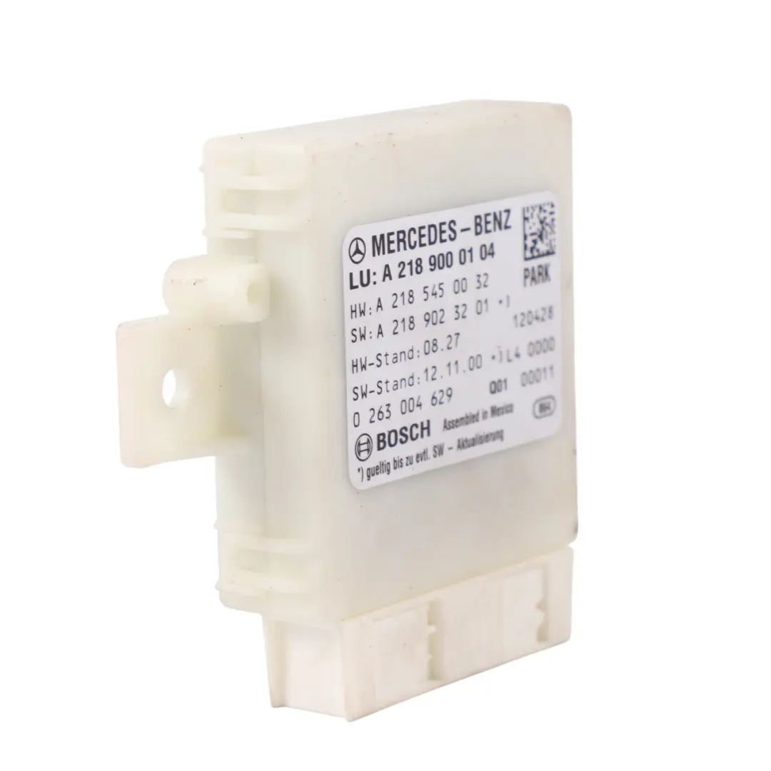 Parktronic PDC Parking Assist Control Module to Mercedes CLS X218 with Part number A2189000104 Mercedes CLS X218 Parktronic PDC Parking Assist Control Module - SKU A2189000104 - Part number A2189000104