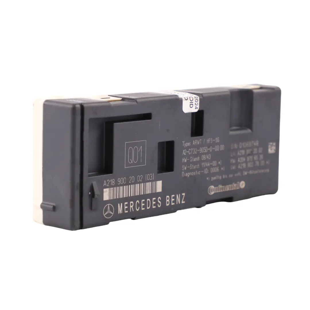 CLS350 Module de contrôle fermeture automatique coffre pour Mercedes X218 à propos du numéro de pièce A2189002002 Mercedes X218 CLS350 Module de contrôle fermeture automatique coffre - SKU A2189002002 - Numéro de pièce A2189002002