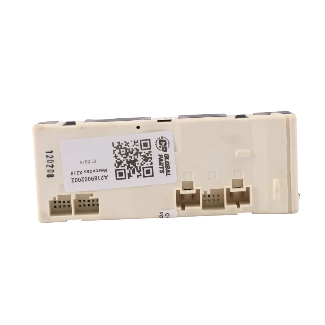 CLS350 Module de contrôle fermeture automatique coffre pour Mercedes X218 à propos du numéro de pièce A2189002002 Mercedes X218 CLS350 Module de contrôle fermeture automatique coffre - SKU A2189002002 - Numéro de pièce A2189002002