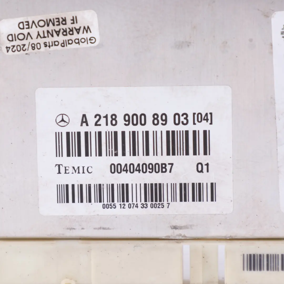 Mercedes X218 CLS350 Módulo autonivelación de la suspensión Airmatic - SKU A2189008903 - Número de pieza A2189008903