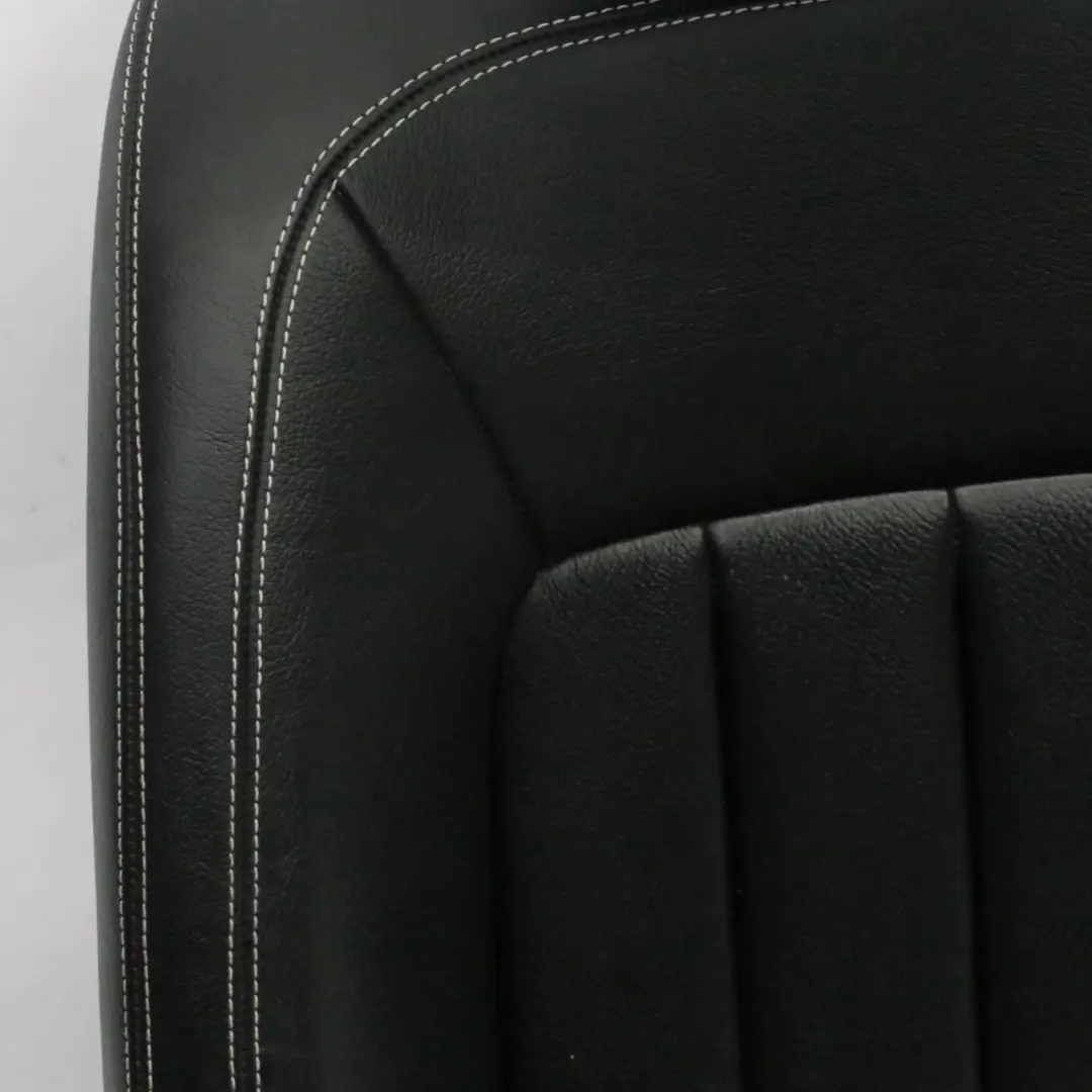 Mercedes CLS X218 Front Right O/S Heated Seat Leather Black White Seam Interior - SKU A2189100847-1 - Part number A2189100847