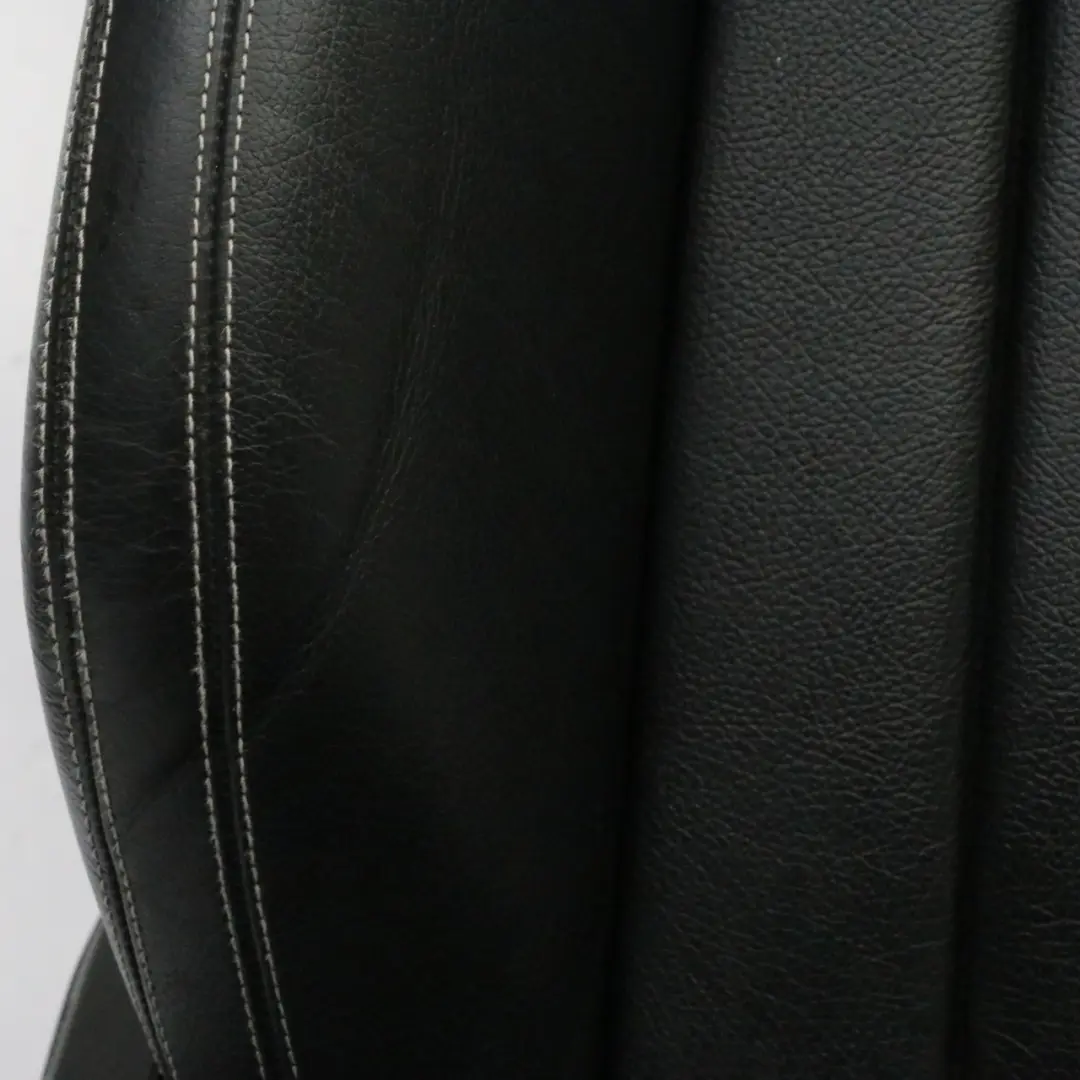 Mercedes CLS X218 Front Right O/S Heated Seat Leather Black White Seam Interior - SKU A2189100847-1 - Part number A2189100847
