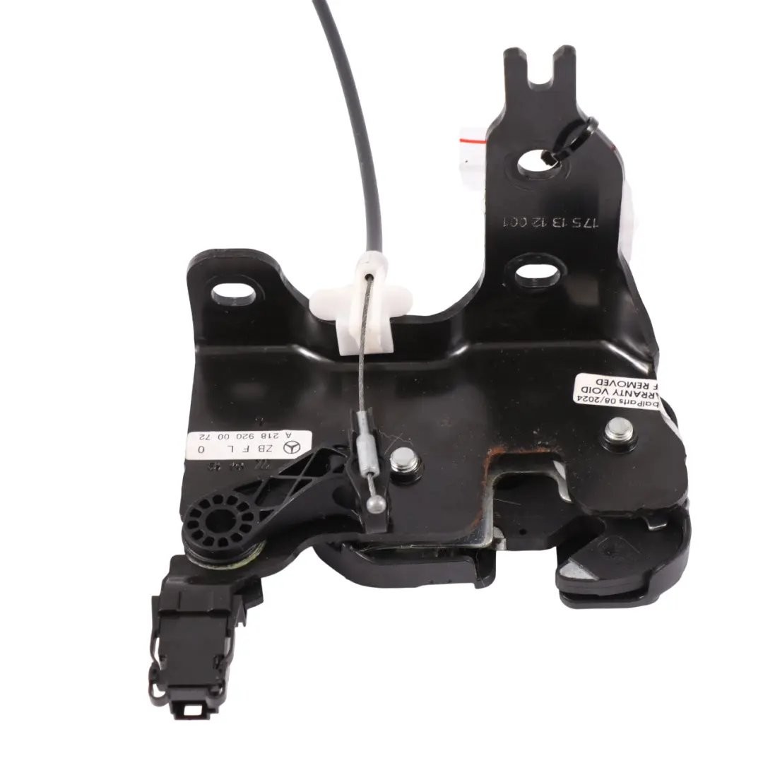 Mercedes X218 Support montage verrouillage dossier siège gauche - SKU A2189200072 - Numéro de pièce A2189200072