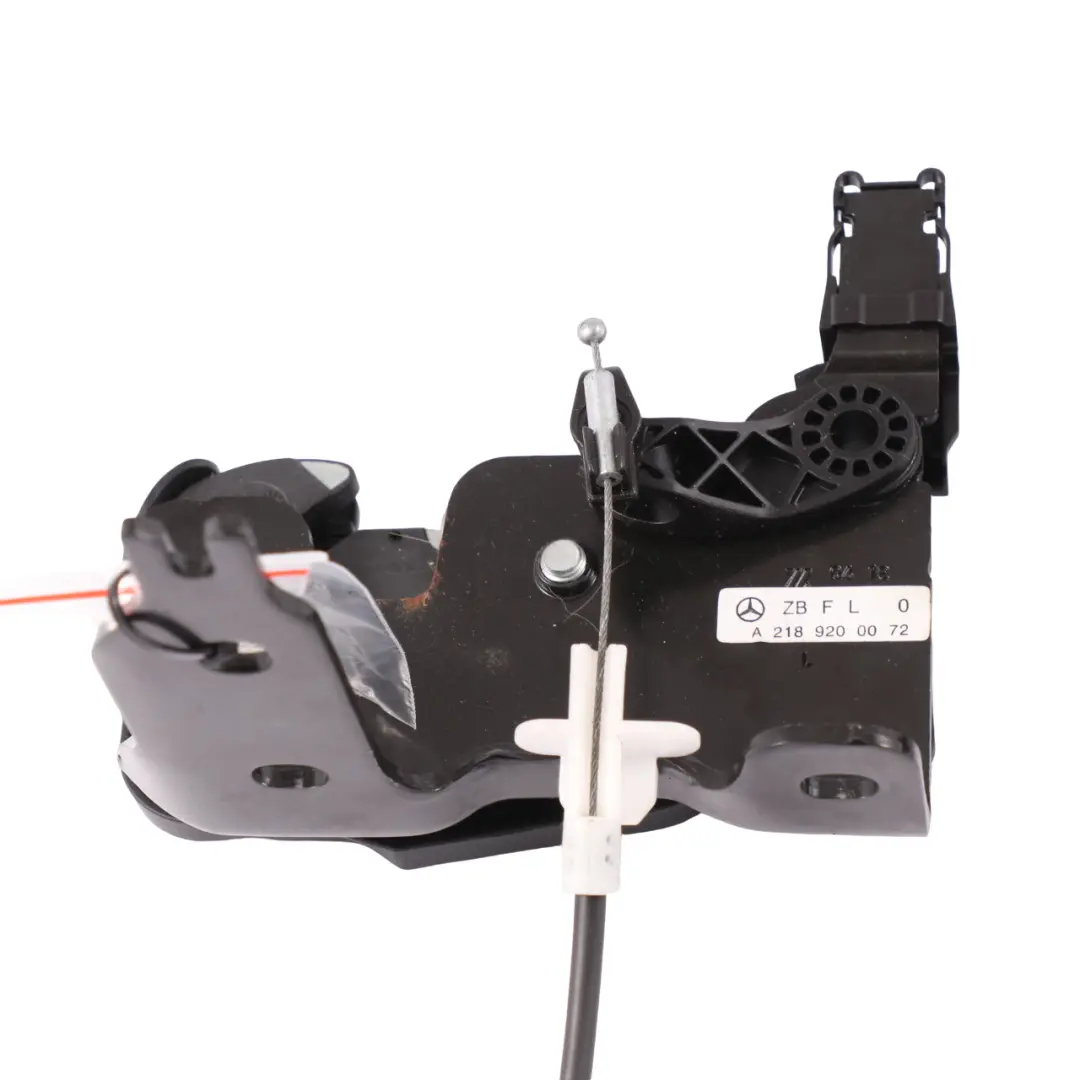 Left N/S Seat Backrest Lock Catch Mount Support to Mercedes X218 Rear with Part number A2189200072 Mercedes X218 Rear Left N/S Seat Backrest Lock Catch Mount Support - SKU A2189200072 - Part number A2189200072