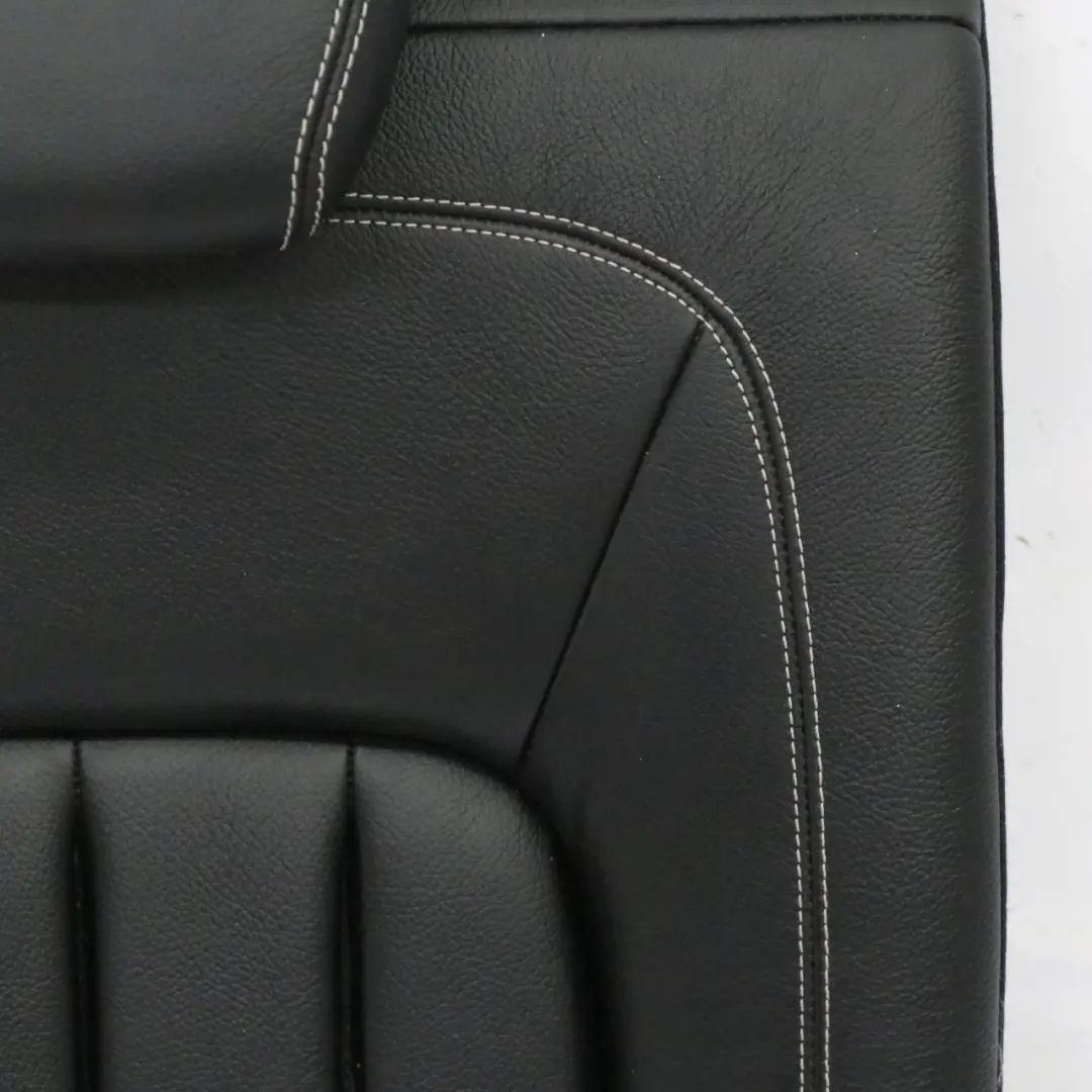 Mercedes X218 Asiento Respaldo Trasero Derecho Cuero Negro - SKU A2189203733 - Número de pieza A2189203733