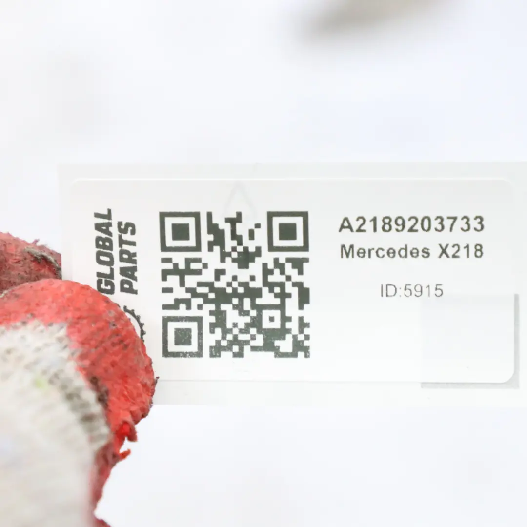 Mercedes X218 Asiento Respaldo Trasero Derecho Cuero Negro - SKU A2189203733 - Número de pieza A2189203733