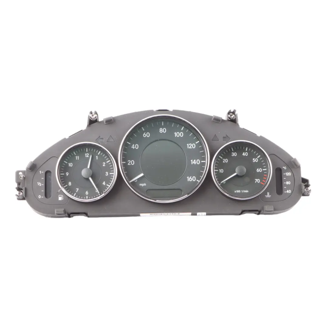 Instrument Cluster Speedometer Speedo Automatic to Mercedes C219 Petrol with Part number A2195406011 Mercedes C219 Petrol Instrument Cluster Speedometer Speedo Automatic - SKU A2195406011 - Part number A2195406011