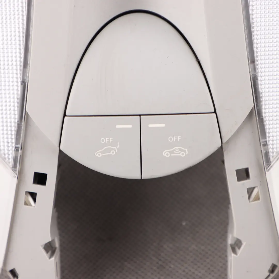 Front Reading Lamp Roof Light Interior Panel Grey to Mercedes CLS C219 with Part number A2198201301 Mercedes CLS C219 Front Reading Lamp Roof Light Interior Panel Grey - SKU A2198201301 - Part number A2198201301