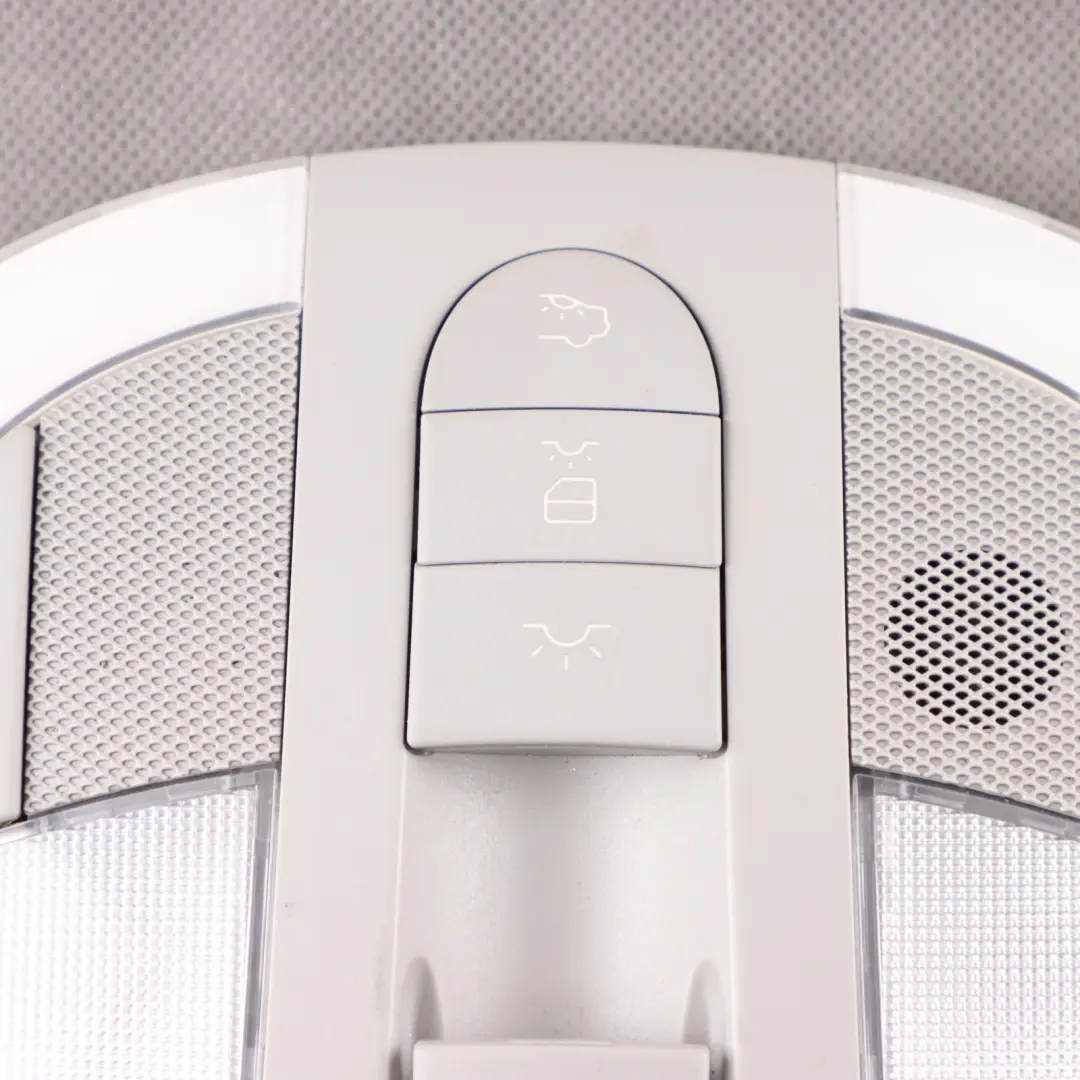 Front Reading Lamp Roof Light Interior Panel Grey to Mercedes CLS C219 with Part number A2198201301 Mercedes CLS C219 Front Reading Lamp Roof Light Interior Panel Grey - SKU A2198201301 - Part number A2198201301