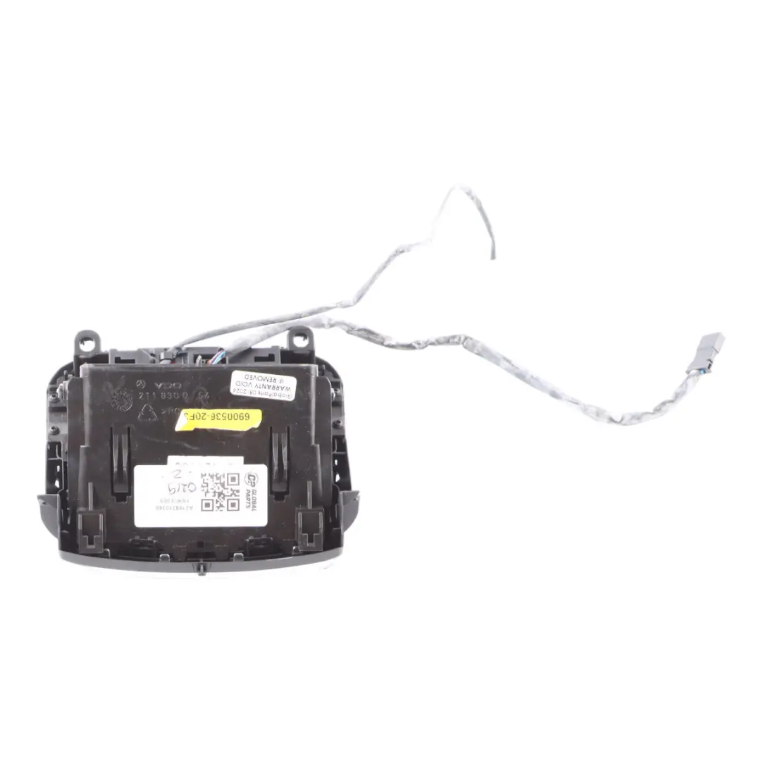  Panel Mercedes W219 Air Conditioning Heater Blower Control Panel - SKU A2198310360 - Part number A2198310360