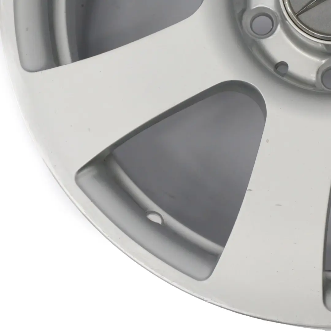 Mercedes W216 W221 Silver Alloy Wheel Rim 17" 8J ET:43 - SKU A2214010202-4 - Part number A2214010202