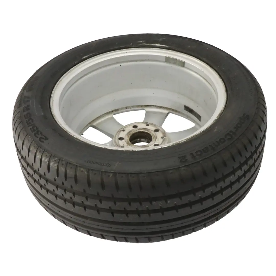 Mercedes W221 Alloy Wheel Rim 17" 8J ET:43 Tyre Continental 235/55 - SKU A2214010202-5 - Part number A2214010202