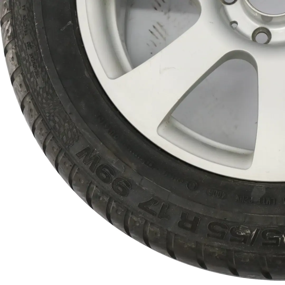 Mercedes W221 Leicht Metall Felge 17" 8J ET:43 Bereifung 235/55 - SKU A2214010202-5 - Teilenummer A2214010202