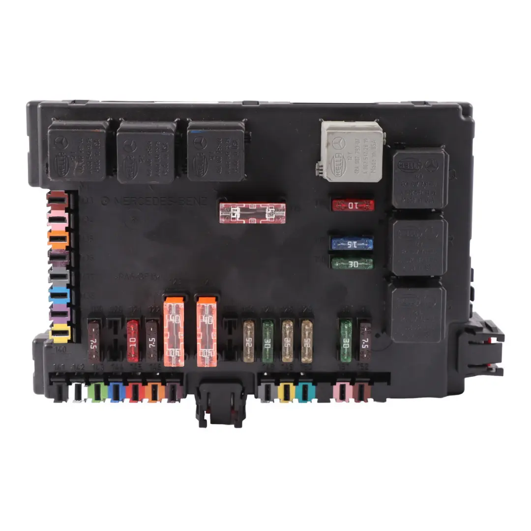 Caja fusibles Unidad control SAM Módulo Relé para Mercedes W221 con número de pieza A2215403250 Mercedes W221 Caja fusibles Unidad control SAM Módulo Relé - SKU A2215403250 - Número de pieza A2215403250