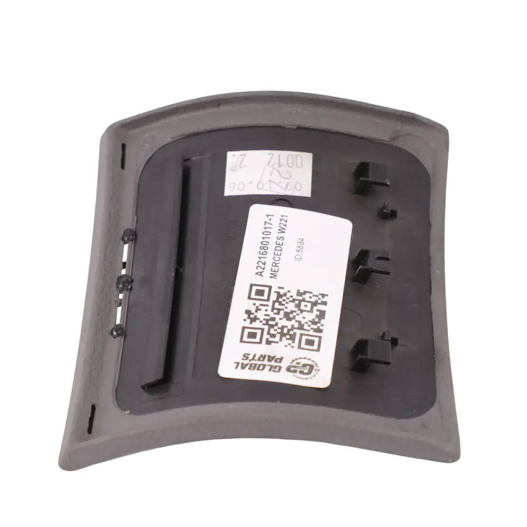 Mercedes W221 Cache Cendrier Allumette Centrale - SKU A2216801017-1 - Numéro de pièce A2216801017