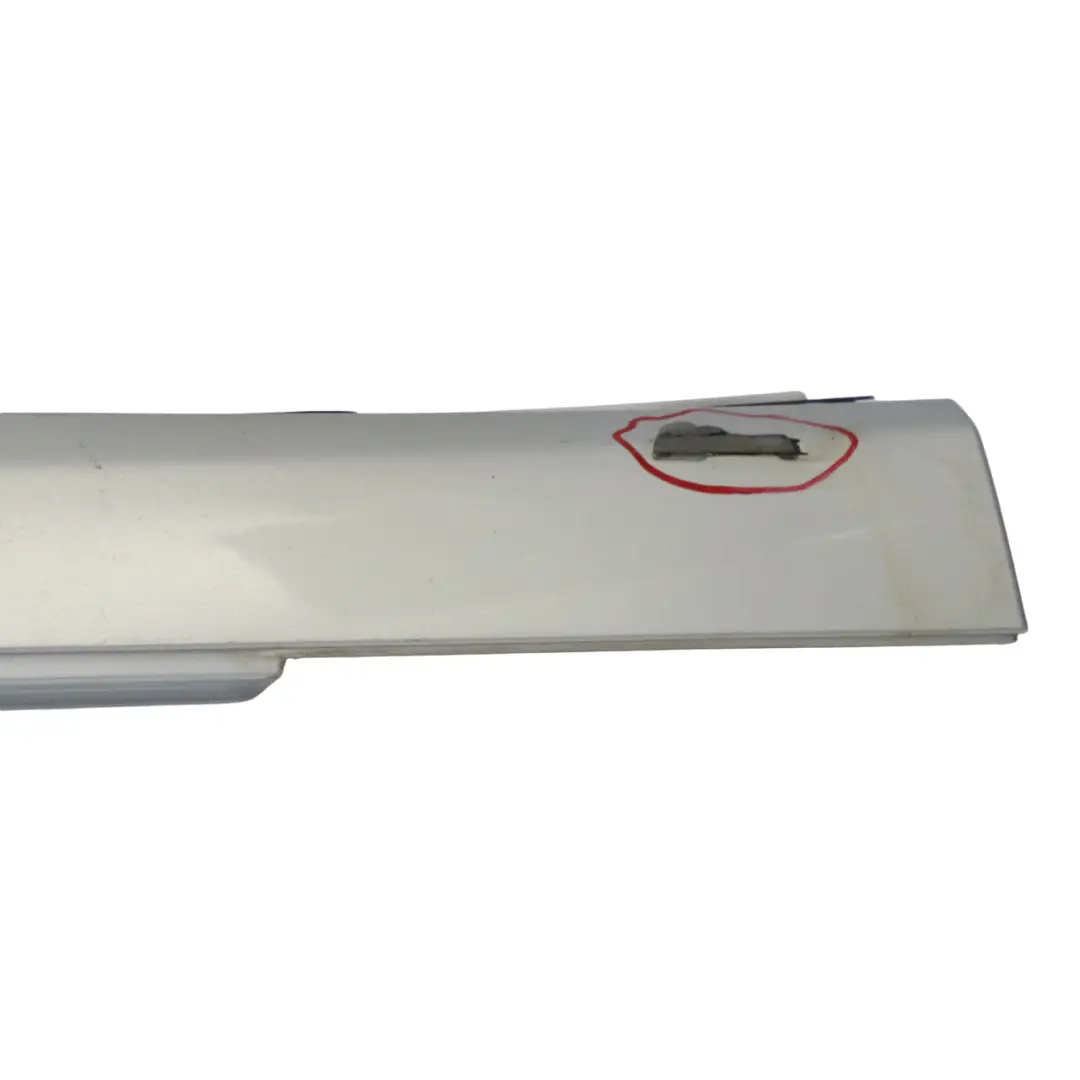 Próg Lewy Listwa Progowa Nakładka Iridium Silver Metalik 775 do Mercedes W221 o numerze A2216900140 Mercedes W221 Próg Lewy Listwa Progowa Nakładka Iridium Silver Metalik 775 - SKU A2216900140-IRS - Numer Części A2216900140