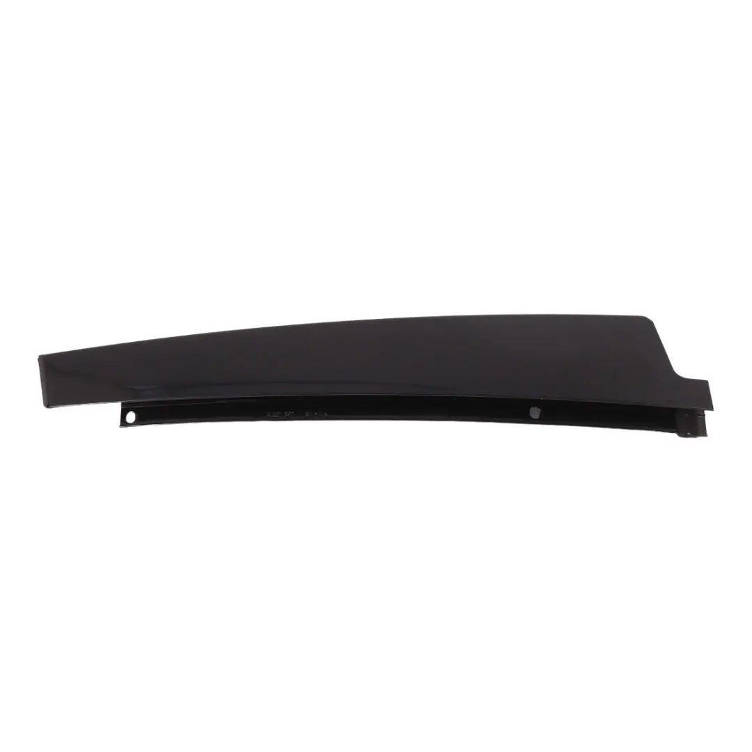 Mercedes W221 Front Door Outer Trim Pillar Cover Left N/S Gloss - SKU A2216901187 - Part number A2216901187