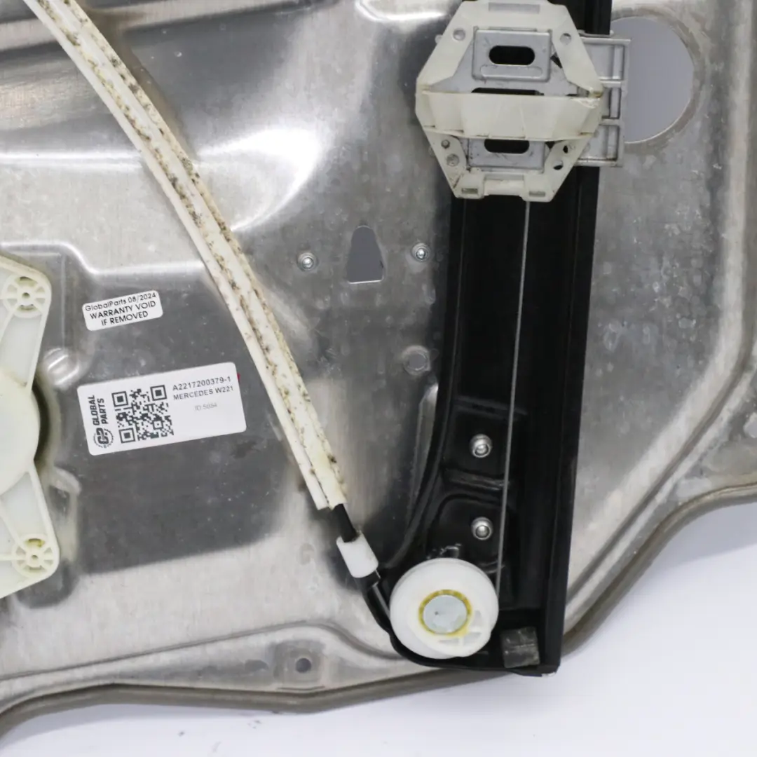 Lève-vitre avant gauche Régulateur de fenêtre pour Mercedes W221 à propos du numéro de pièce A2217200379 Mercedes W221 Lève-vitre avant gauche Régulateur de fenêtre - SKU A2217200379-1 - Numéro de pièce A2217200379