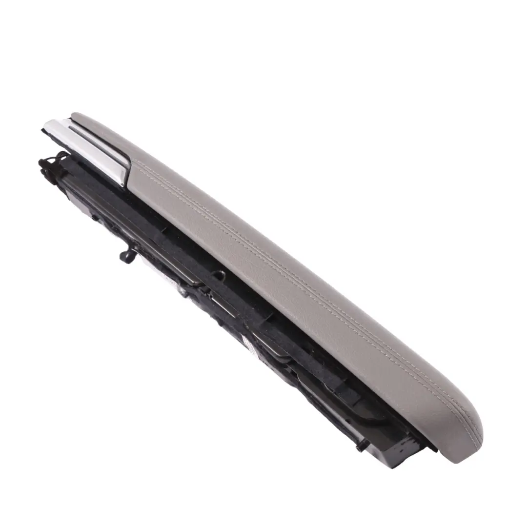Mercedes W221 Accoudoir de Porte Avant Droit Support Cuir Noir - SKU A2217201295-1 - Numéro de pièce A2217201295