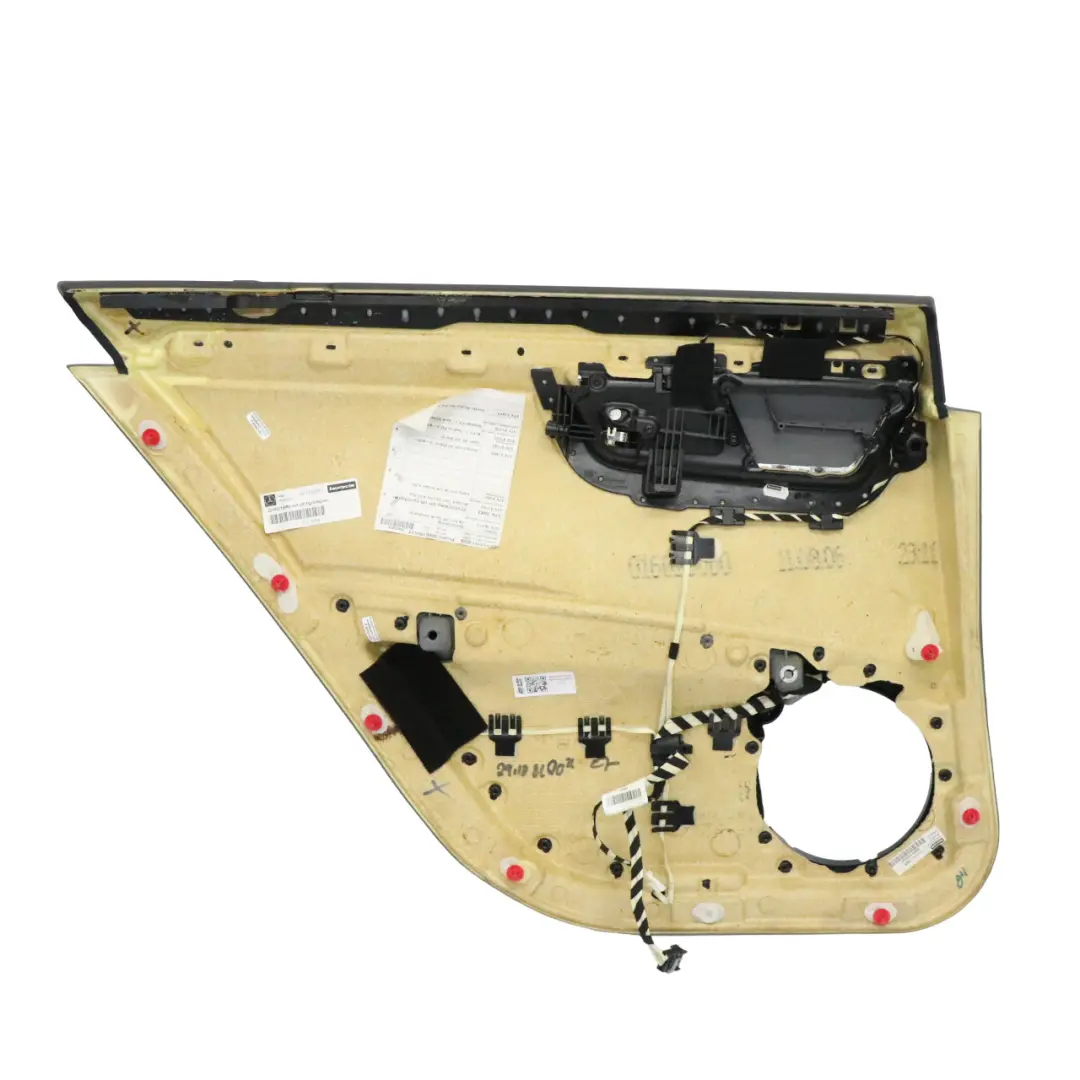 Mercedes W221 Door Card Cover Rear Right O/S Trim Panel Leather - SKU A2217301679-2 - Part number A2217301679
