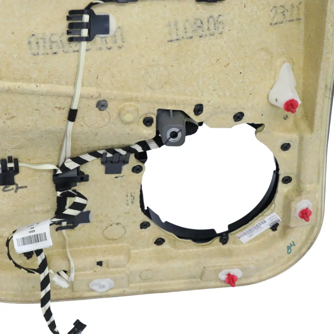Mercedes W221 Door Card Cover Rear Right O/S Trim Panel Leather - SKU A2217301679-2 - Part number A2217301679