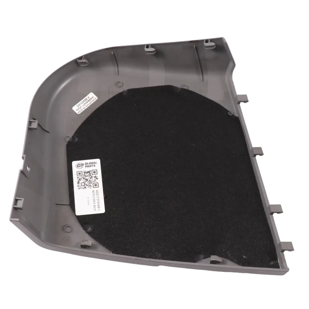 Maskownica Osłona Głośnika Drzwi Lewy Tył do Mercedes W221 o numerze A2217370188 Mercedes W221 Maskownica Osłona Głośnika Drzwi Lewy Tył - SKU A2217370188-1 - Numer Części A2217370188